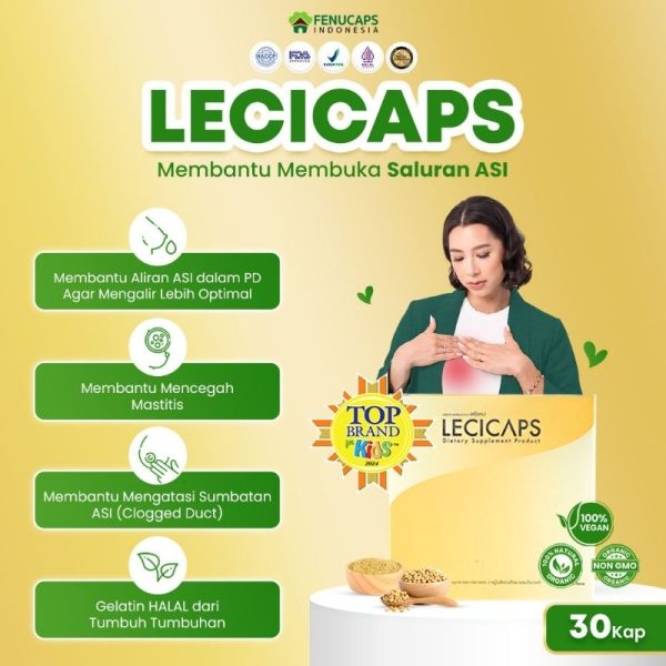 Lecicaps Pelancar asi (30 kapsul) - Gambar 4