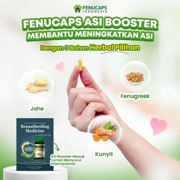 Fenucaps asi booster | Pelancar Asi (100 kap) - Gambar 6