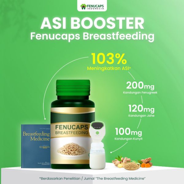 Fenucaps asi booster nomor satu untuk ibu menyusui